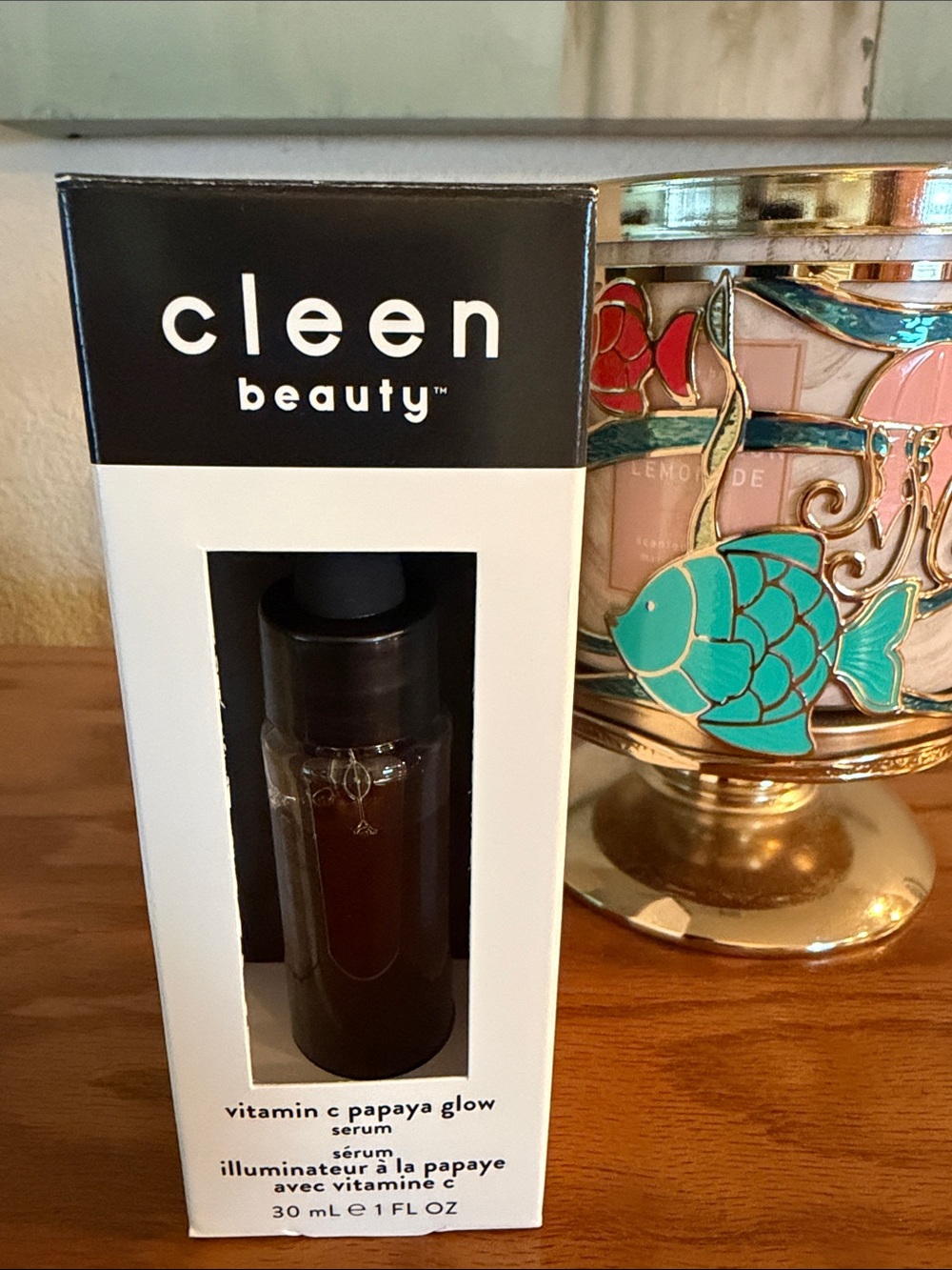 Cleen Beauty Vitamin C Serum for Face with Papaya Enzyme, Face Serum 1 oz New